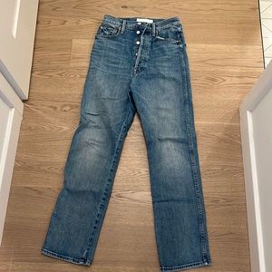 Mother ultra high rise jeans